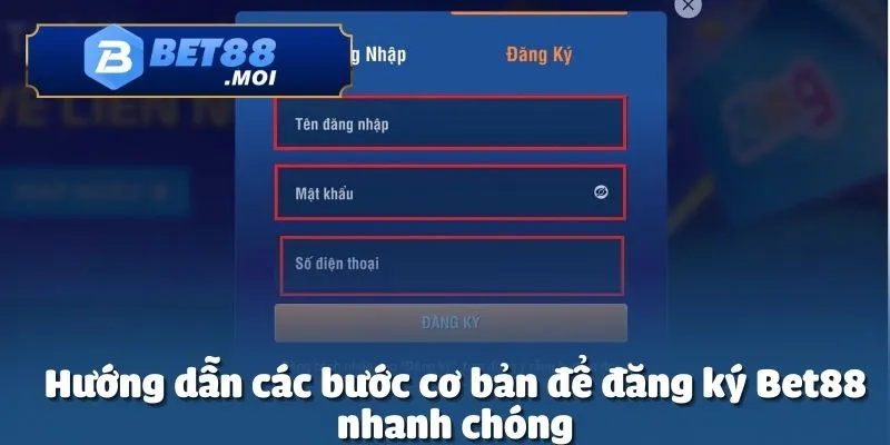 Đăng ký Bet88 để tận hưởng vô số trò chơi hấp dẫn
