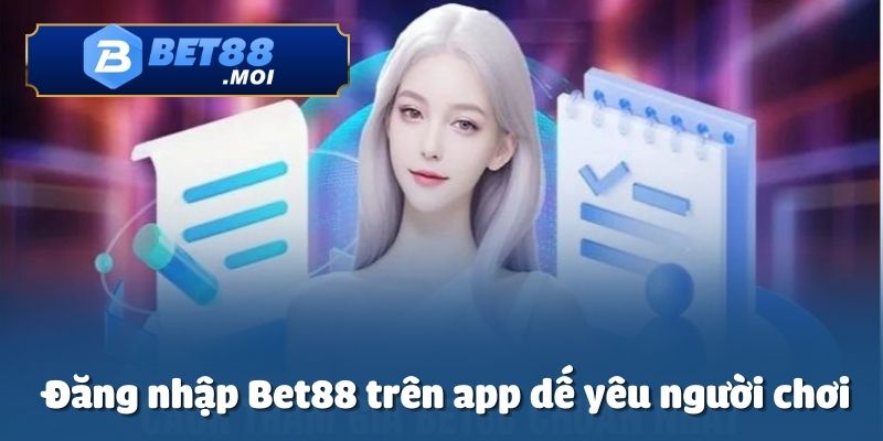  Đăng nhập Bet88 qua app giúp quá trình truy cập diễn ra nhanh chóng
